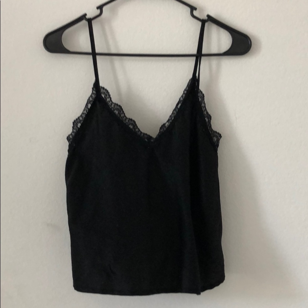 Brandy Melville black lace top